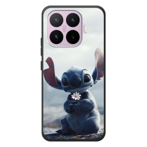 Чехол с рисунком Стич для Xiaomi 17T – Стич с цветочком
