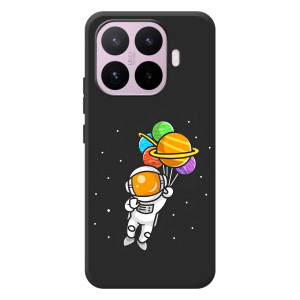 Силиконовый Чехол с принтом "Космонавты" на Xiaomi 17T – Космонавт с шариками