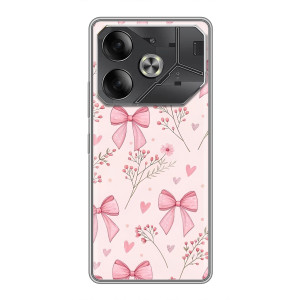 Чехол банты для Xiaomi 18 Pro Max – Банты с цветами