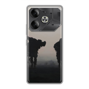 Чехол с украинским воином на Xiaomi 18 Pro Max – Украинские солдаты