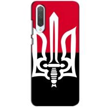 Чехлы УПА (Красно-Чёрный) на Xiaomi CC9 – Герб Украины