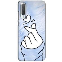 Чехлы (Знак сердечка) на Xiaomi CC9 – Сердечка знак