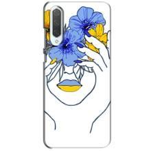 Чохол на Xiaomi CC9 (Український дизайн) (Українка на всю голову)