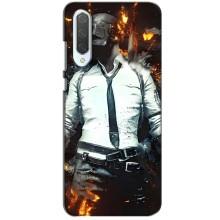 Силиконовый чехол с картинкой "Герой Pubg" на Xiaomi CC9 – Man Пубг