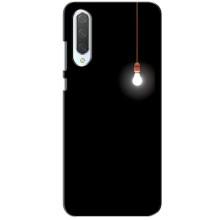 Чехол с картинками на черном фоне для Xiaomi CC9 – Лампочка