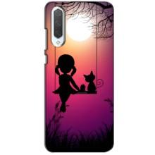 Девчачий Чехол для Xiaomi CC9 – На качели