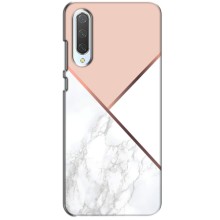 Мраморный чехол на Xiaomi CC9 (VPrint) (Тройной мрамор)