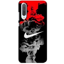 Силиконовый Чехол на Xiaomi CC9 с картинкой Nike (Nike дым)