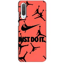 Силіконовый Чохол Nike Air Jordan на Сяомі СС9 (Just Do It)