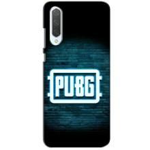 Чехол (TPU) с картинкой "Лого Пабг" на Сяоми СС9 (Лого PUBG)