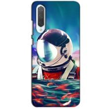 Силиконовый Чехол с принтом "Космонавты" на Xiaomi CC9 – Космонавт в воде