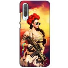 ЗСУ Чехлы (TPU) для Xiaomi CC9 – Женщина солдат