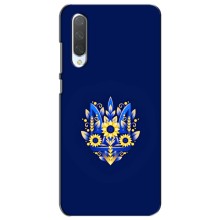 Чохли для Xiaomi Mi CC9e Укр. Символіка (AlphaPrint) (Квітковий Герб)