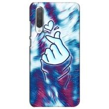 Чехол с принтом для Xiaomi Mi CC9e (AlphaPrint - Знак сердечка)