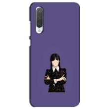 Чехлы Венсдей на Xiaomi Mi CC9e Уэнсдей (AlphaPrint) (Уэнздей в черном)