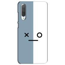 Чохли (ТПУ) (смішні стікери) для Xiaomi Mi CC9e – Сіро-білий
