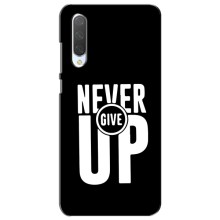 Силиконовый Чехол на Xiaomi Mi CC9e с картинкой Nike (Never Give UP)