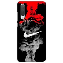 Силиконовый Чехол на Xiaomi Mi CC9e с картинкой Nike (Nike дым)