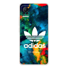 Чехлы Адидас для Xiaomi Civi 1S (AlphaPrint) (Яркий Адидас)