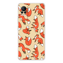 Чехлы с картинкой Лисички для Xiaomi Civi 1S (VPrint) (Лисички)