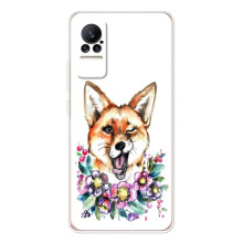 Чехлы с картинкой Лисички для Xiaomi Civi 1S (VPrint) (Веселая лисичка)