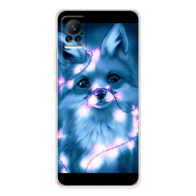 Чехлы с картинкой Лисички для Xiaomi Civi 1S (VPrint) (Яркая лисичка)