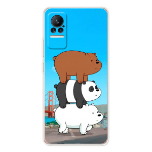Чехлы с Пандами на Xiaomi Civi 1S – Друзья
