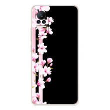 Чехол для Сиви 1С - с принтом (Дизайнерские) (AlphaPrint) (Цветочки)