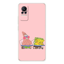 Чехол Губка Боб для Сиви 1С (За партой)