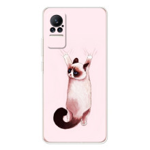 Чехол на Сиви 1С с Котами (VPrint) (Котик падает)