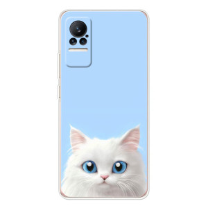 Чехол на тематику: Коты для Xiaomi Civi 1S – Белый кот