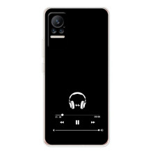 Чохол з картинками на чорному фоні для Xiaomi Civi 1S – Плеєр