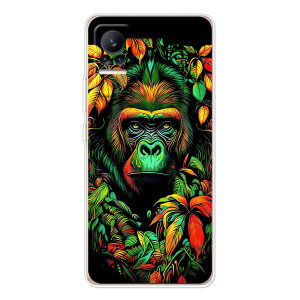 Чохол з Мавпами Xiaomi Civi 1S - (AlphaPrint)