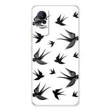 Чехол с птицами на Xiaomi Civi 1S (VPrint) (Ласточки)