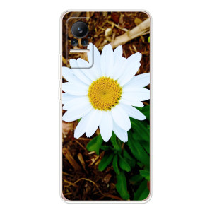 Чехол с ромашками на Xiaomi Civi 1S – Белая ромашка