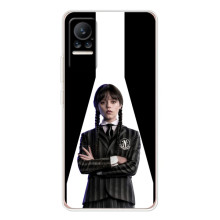 Чехлы Венсдей на Xiaomi Civi 1S Уэнсдей (AlphaPrint) (W-Wednesday)