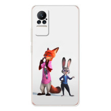 Силиконовый чехол с принтом Зоотрополіс для Xiaomi Civi 1S – Джуди и Ник