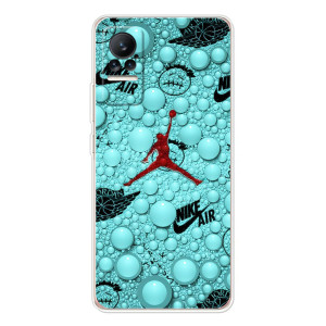 Силиконовый Чехол Nike Air Jordan на Сиви 1С – Джордан Найк