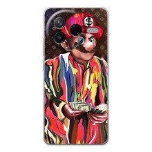 Брендновые Чехлы для Xiaomi Civi 4Pro - (PREMIUMPrint) (Mario LV)