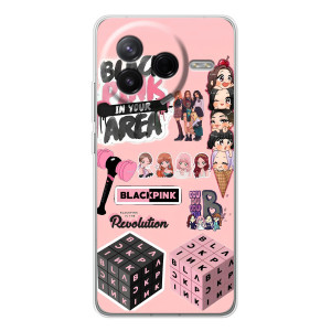 Чехлы с картинкой для Xiaomi Civi 4Pro – BLACK PINK коллаж