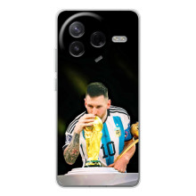 Чехлы для Xiaomi Civi 4Pro (Leo чемпион) (AlphaPrint) (Кубок Месси)