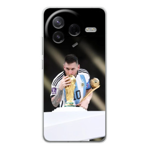 Чехлы Лео Месси Аргентина для Xiaomi Civi 4Pro – Кубок Мира