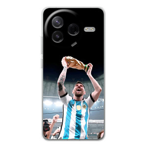 Чехлы Лео Месси Аргентина для Xiaomi Civi 4Pro – Счастливый Месси
