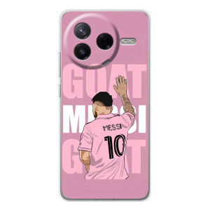 Чехлы Лео Месси в Майами на Xiaomi Civi 4Pro (GOAT MESSI)