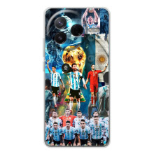 Чехлы Месси для Xiaomi Civi 4Pro (AlphaPrint) – Аргентина Месси
