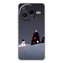 Чехлы на Новый Год Xiaomi Civi 4Pro (Снеговички)