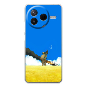 Чехлы на военную тематику для Xiaomi Civi 4Pro – Попадание