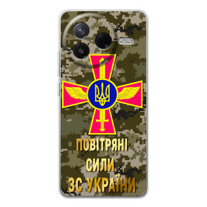 Чехлы на военную тематику для Xiaomi Civi 4Pro – ВС ЗСУ