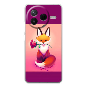 Чехлы с картинкой Лисички для Xiaomi Civi 4Pro (VPrint)
