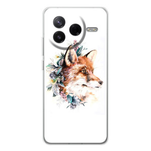 Чехлы с картинкой Лисички для Xiaomi Civi 4Pro (VPrint)